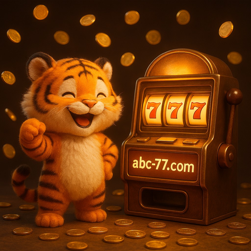 আর্কেড জয়ের খুশিতে উল্লাসিত এক বাঘশাবক